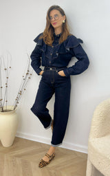 Chemise jeans SOLAM - bleu brut