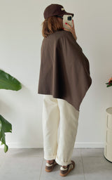 Trench cape LEIA - marron 🇮🇹