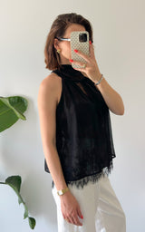 Top dentelle MURCIA - noir