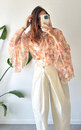 Blouse fleurie PALERMO 🇮🇹