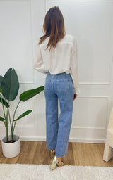 Jeans MAELRIK - bleu