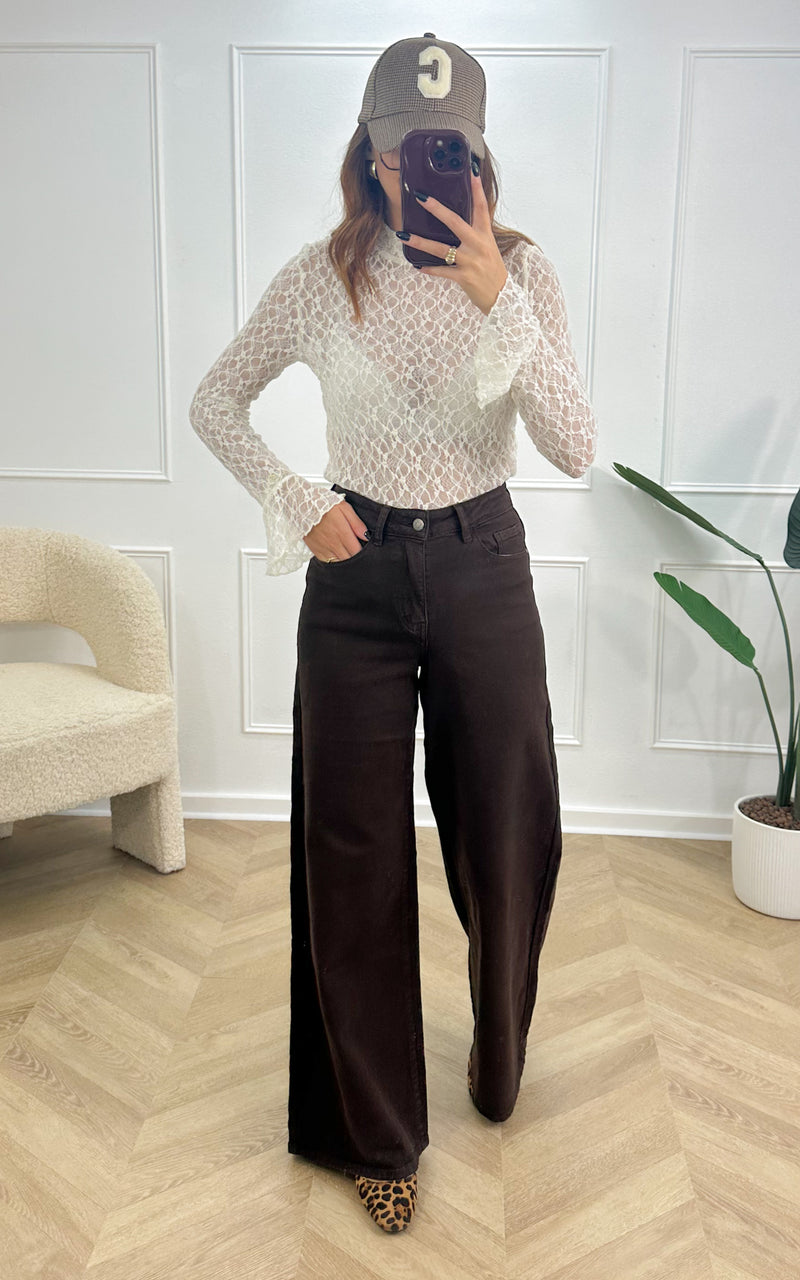Jeans CESAR - marron