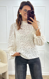 Blouse CASSIANDRE - écru