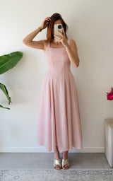 Robe longue OCIEDO - rose