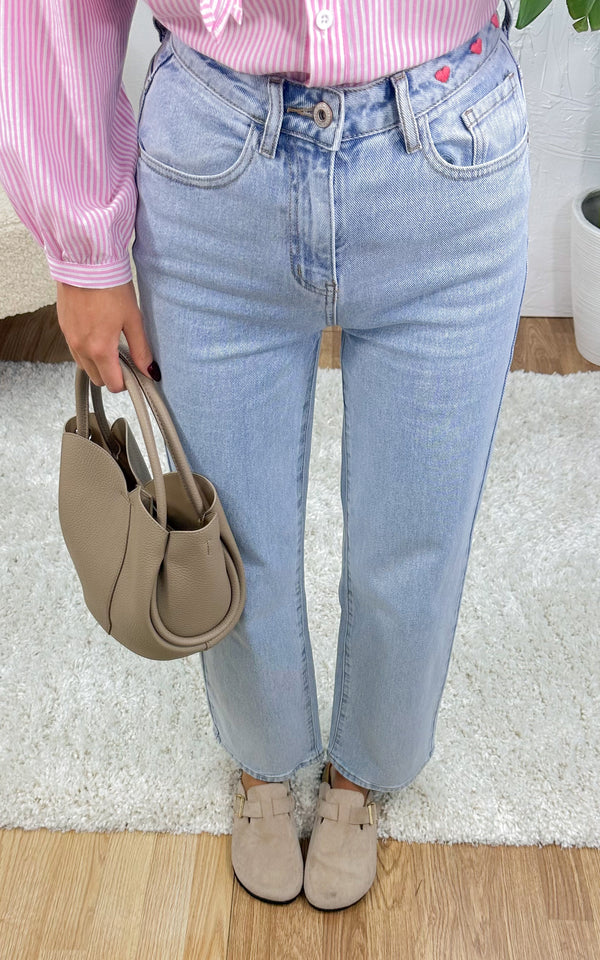 Jeans LOUANE - bleu ciel