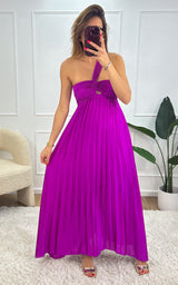 Robe longue ELOWEN - magenta 🇮🇹