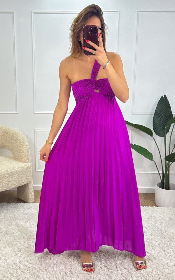 Robe longue ELOWEN - magenta 🇮🇹