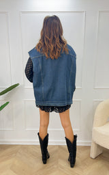 Veste sans manches ALIX - pois