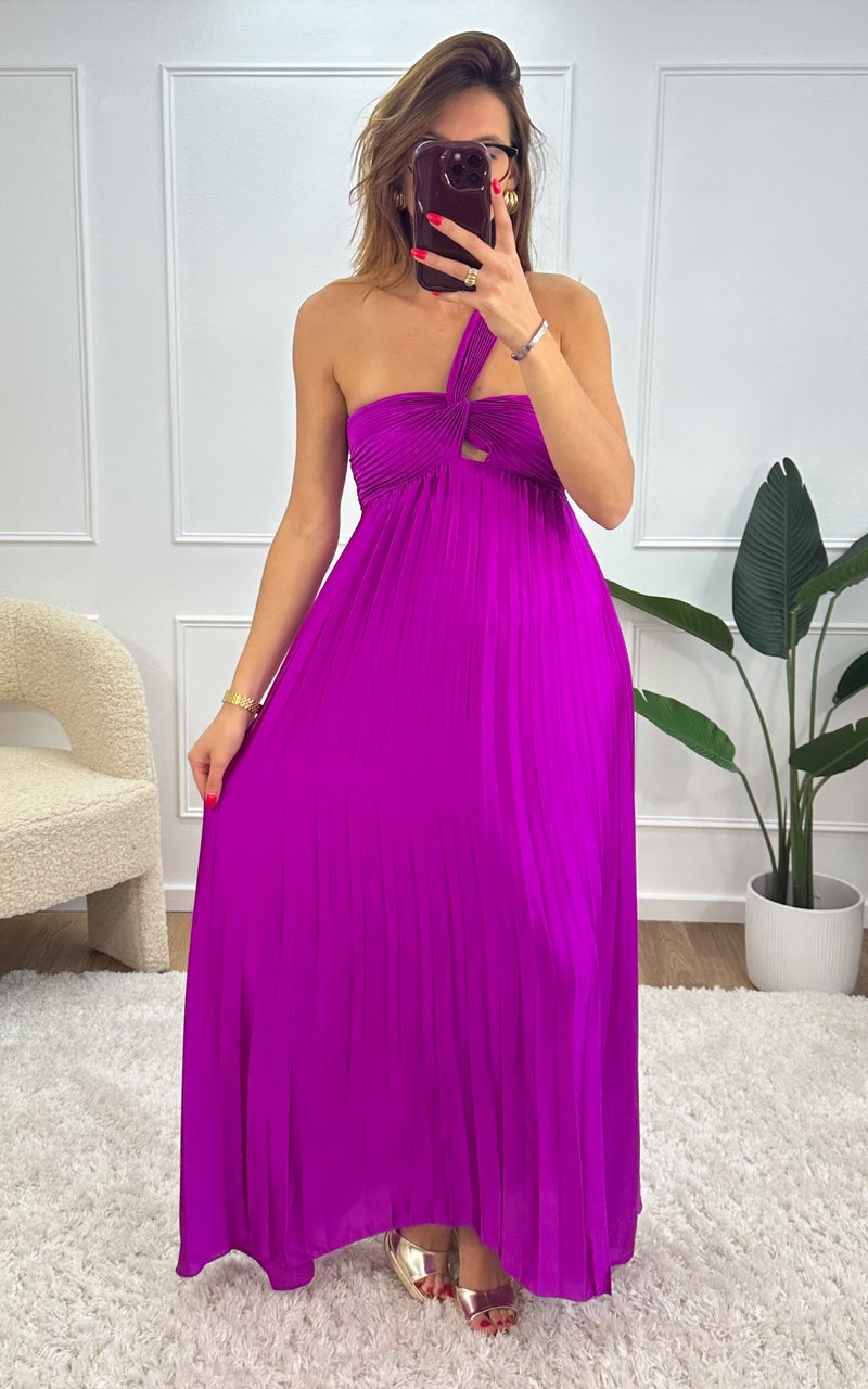 Robe longue ELOWEN - magenta 🇮🇹