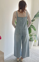 Salopette jeans MATERA - bleu
