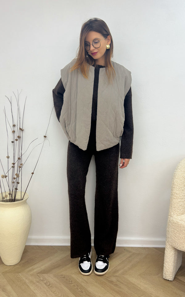 Gilet NAIMA - beige 🇮🇹