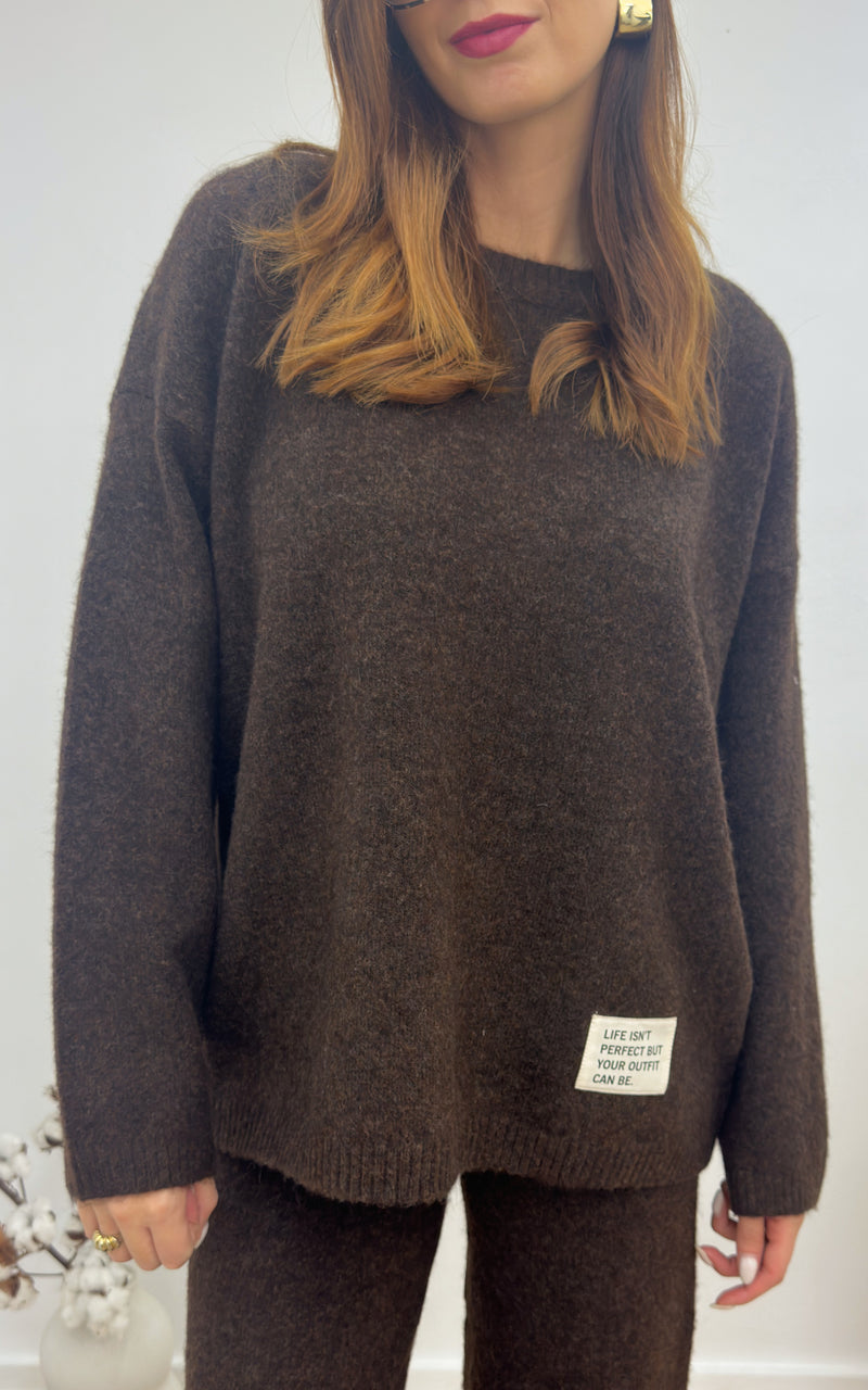 Pull PALOMA - chocolat