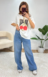 Jeans SUZELLE - bleu