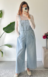 Salopette jeans MATERA - bleu