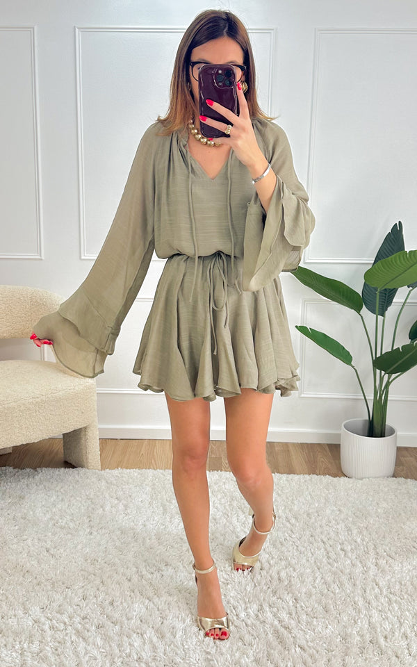 Robe ISALYS - kaki