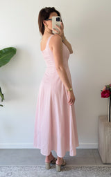 Robe longue OCIEDO - rose