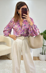 Blouse LUCIA - violet