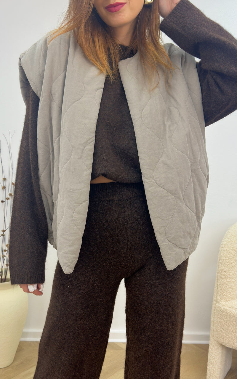 Gilet NAIMA - beige 🇮🇹