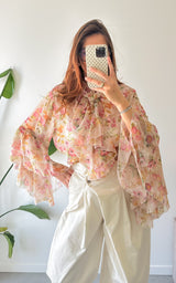 Blouse fleurie PALERMO 🇮🇹