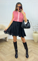 Gilet SOHANNIS - rouge et rose 🇮🇹