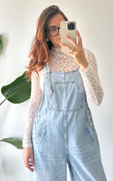 Top dentelle PARMA - blanc