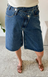 Bermuda en jeans PAMPLONA - bleu