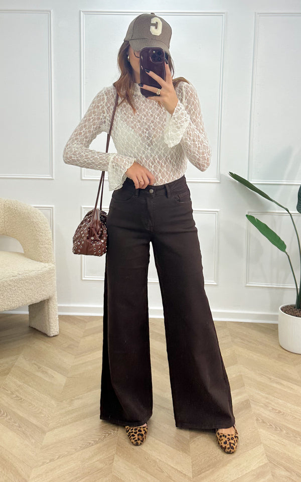 Jeans CESAR - marron