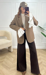 Blazer ALOISE - marron