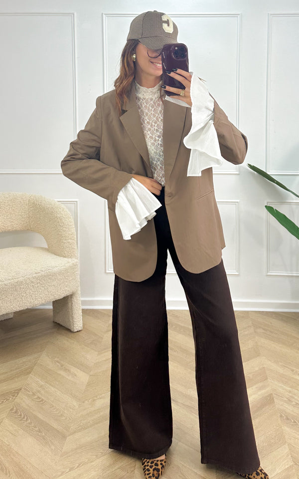 Blazer ALOISE - marron
