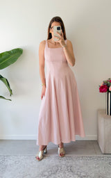 Robe longue OCIEDO - rose