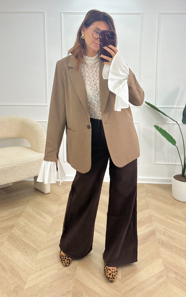 Blazer ALOISE - marron