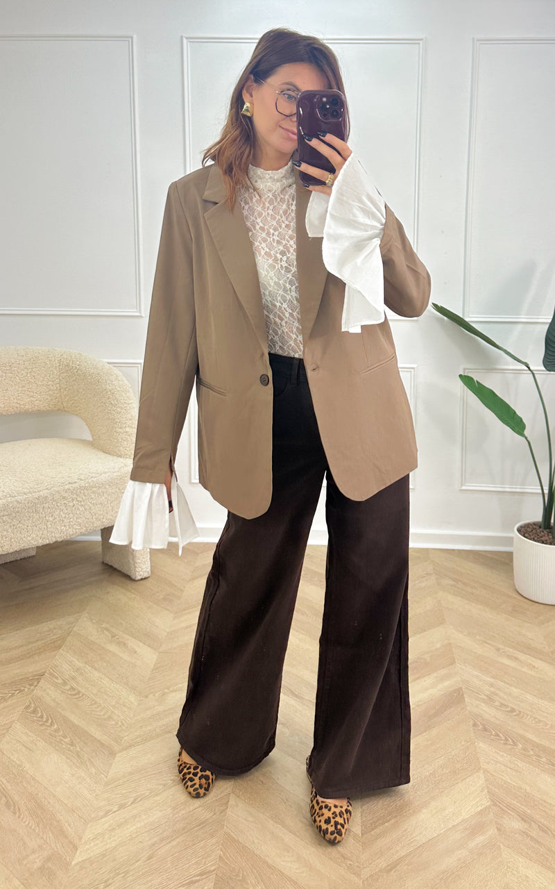 Blazer ALOISE - marron