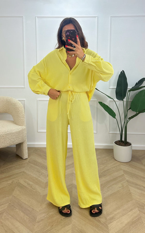 Chemise ALVA - jaune