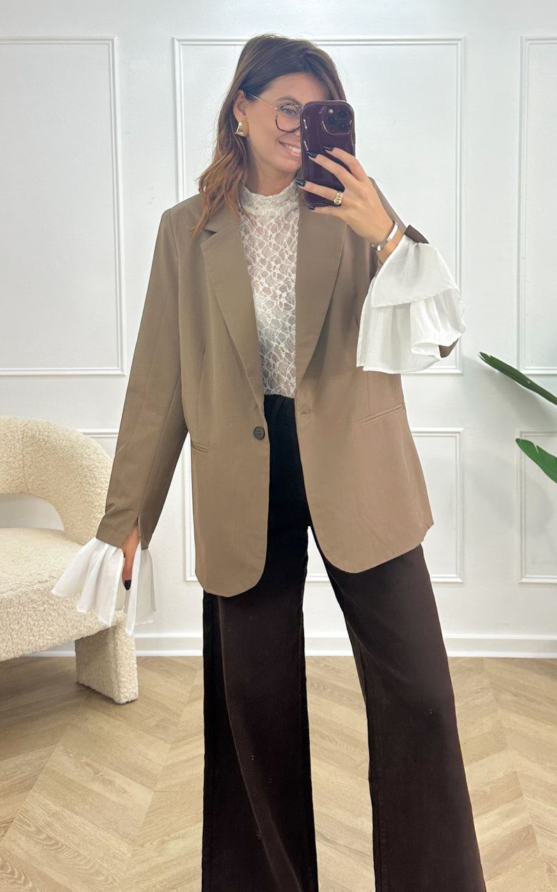 Blazer ALOISE - marron