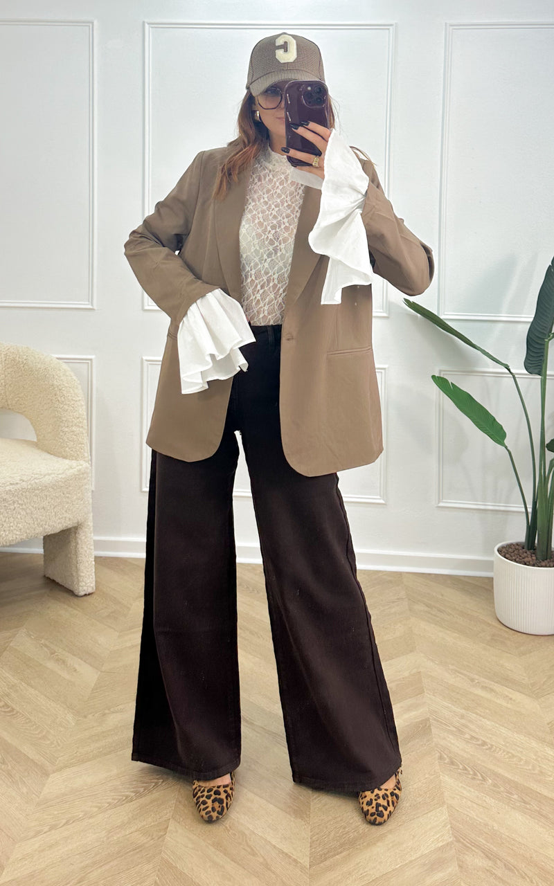 Blazer ALOISE - marron