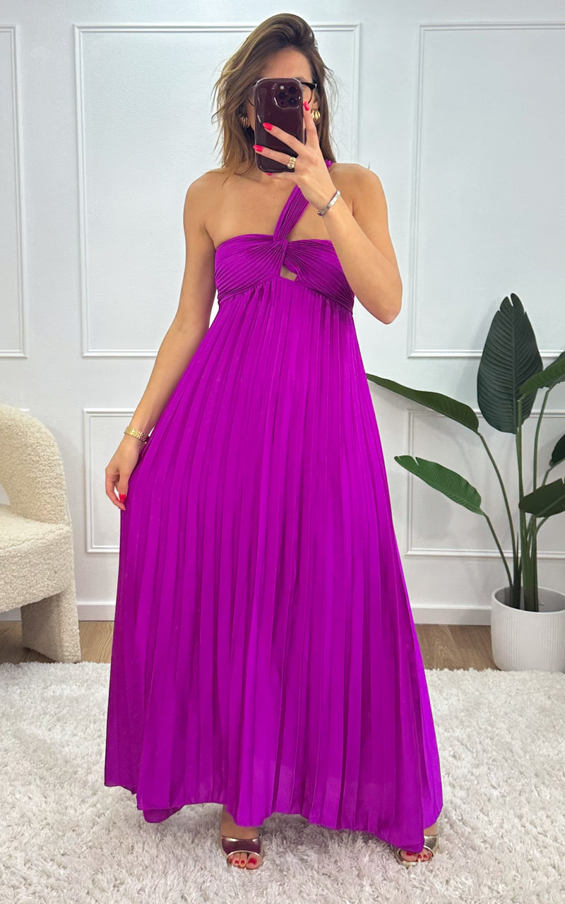 Robe longue ELOWEN - magenta 🇮🇹