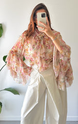Blouse fleurie PALERMO 🇮🇹