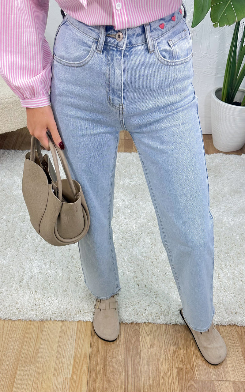 Jeans LOUANE - bleu ciel