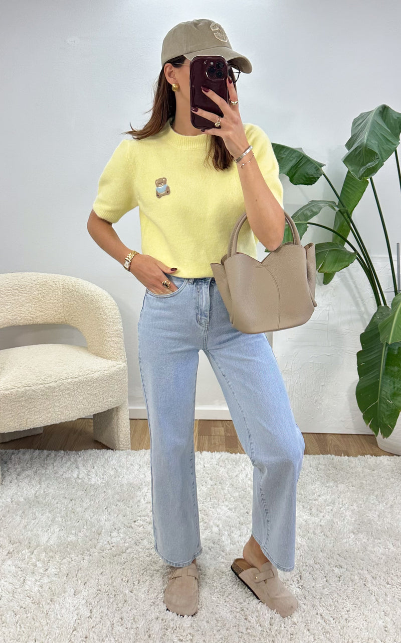 Pull LYDIA - jaune
