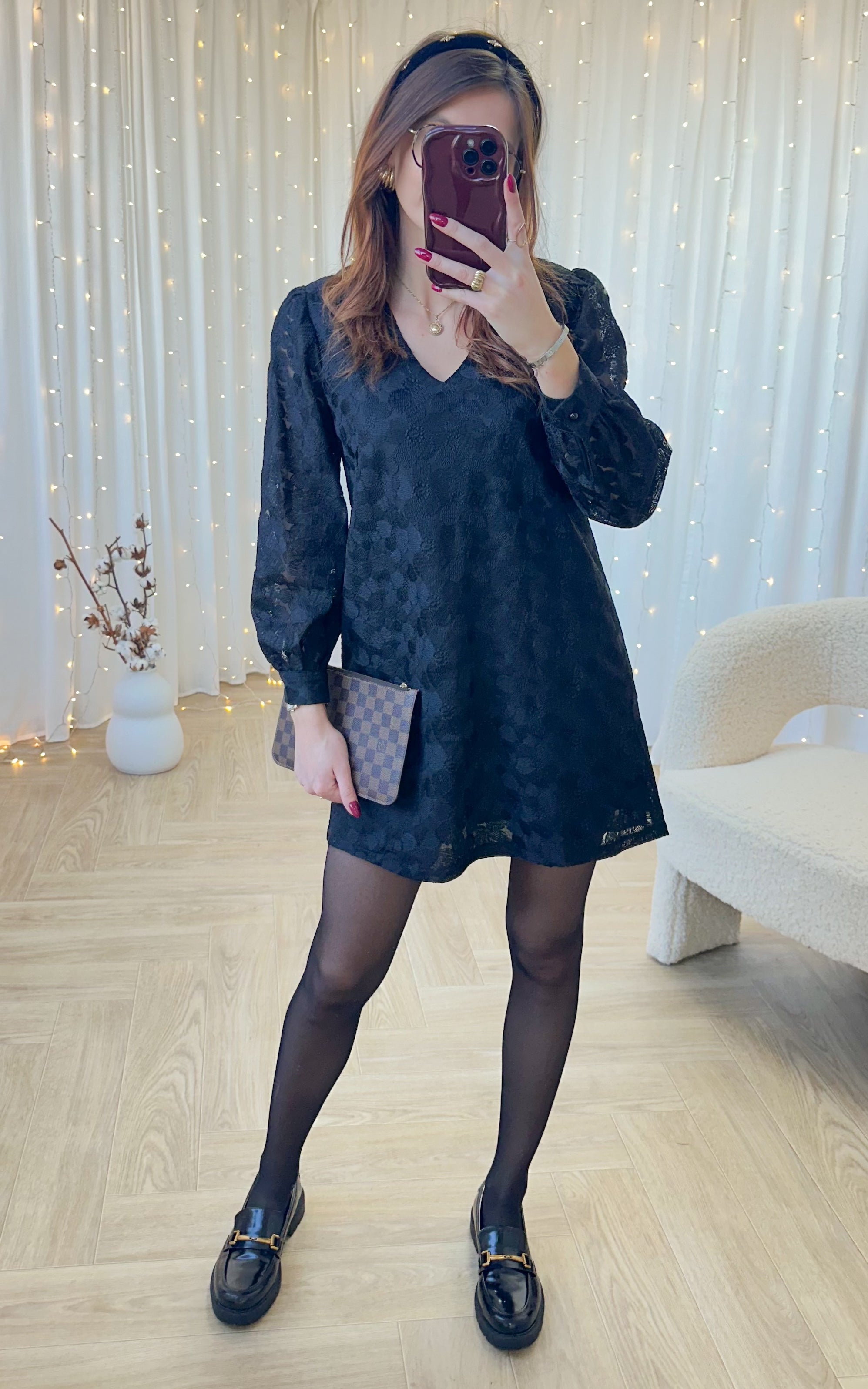 Robe ARABELLE - noir