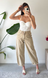 Bustier dentelle PORTOFINO - blanc