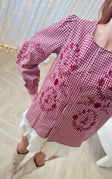 Chemise ENYA - bordeaux