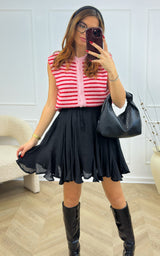 Gilet SOHANNIS - rouge et rose 🇮🇹