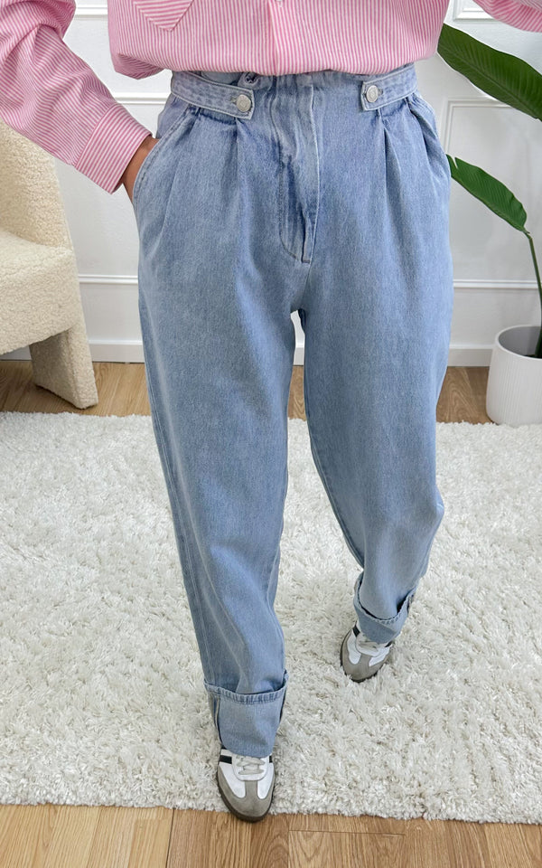 Jeans YUNAEL - bleu