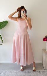 Robe longue OCIEDO - rose