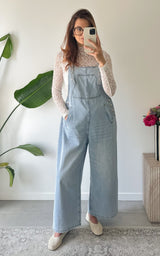 Salopette jeans MATERA - bleu
