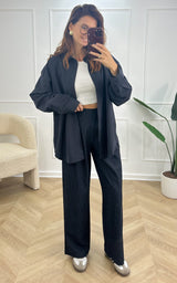 Chemise rayée ORSO - bleu