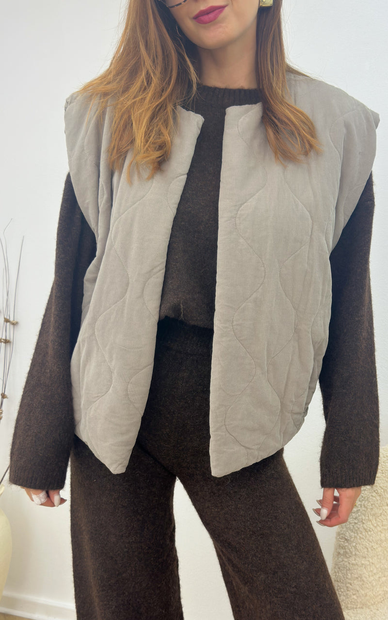 Gilet NAIMA - beige 🇮🇹