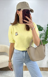 Pull LYDIA - jaune