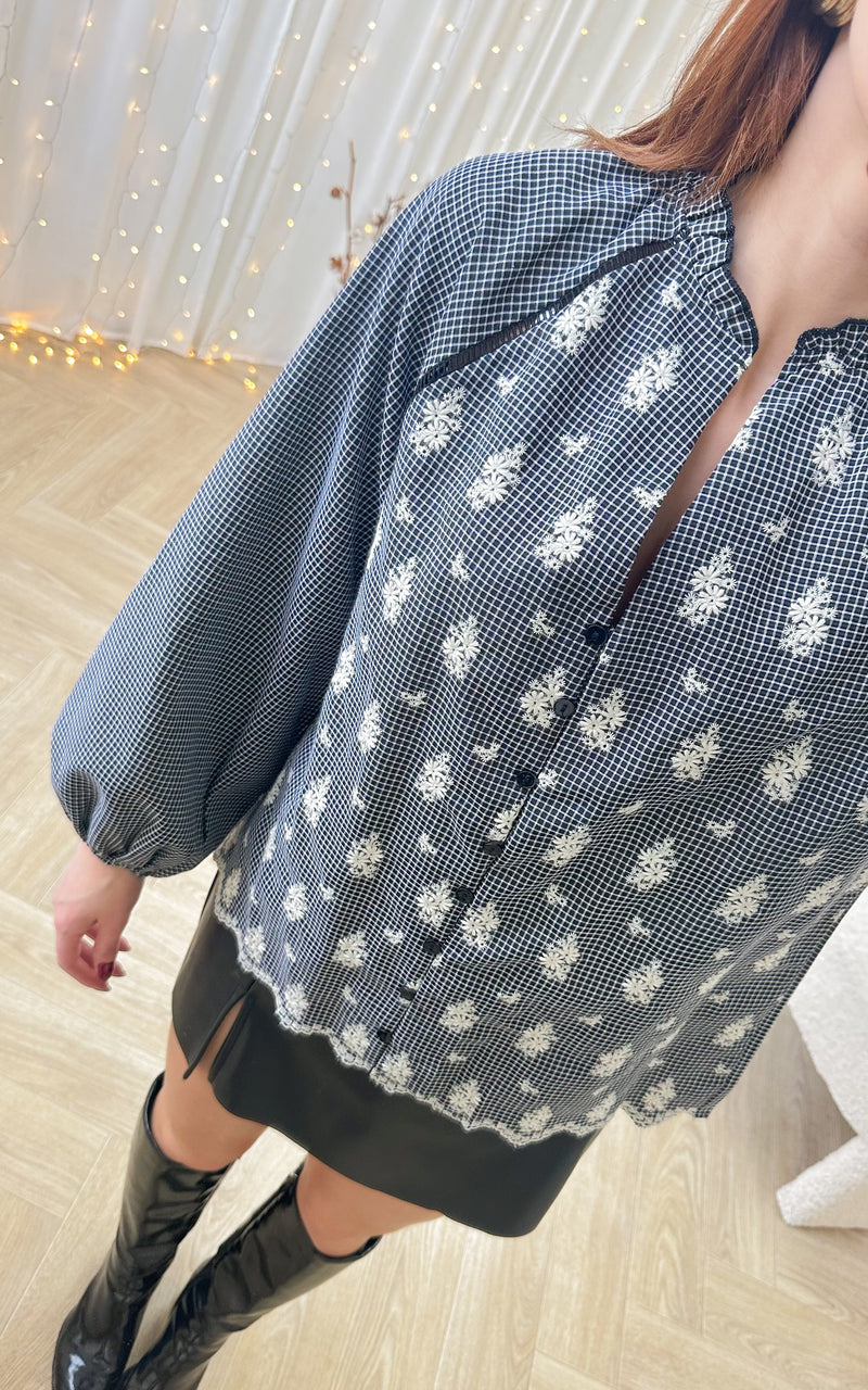 Chemise ISODORA - gris